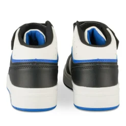 Baskets BLEU Garçon Motif Uni Scratch