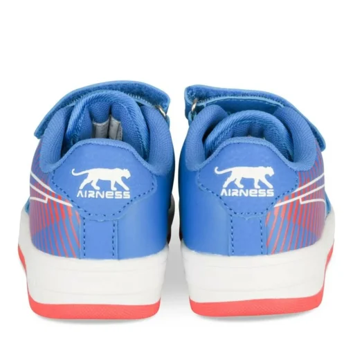 Baskets BLEU Garçon Motif Uni Scratch