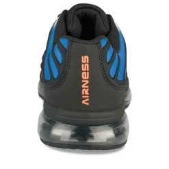Baskets BLEU Garçon Motif Uni Lacets