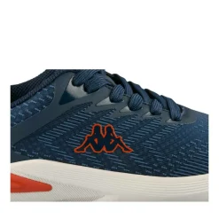 Baskets BLEU Garçon Motif Uni Lacets