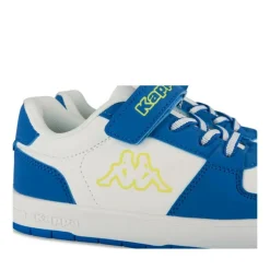 Baskets BLEU Garçon Motif Uni Scratch