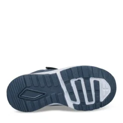 Baskets BLEU Garçon Motif Uni Scratch