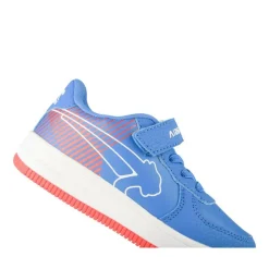 Baskets BLEU Garçon Motif Uni Scratch