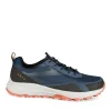 Baskets BLEU Homme Motif Uni Lacets