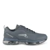 Baskets BLEU Homme Motif Uni Lacets