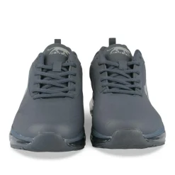 Baskets BLEU Homme Motif Uni Lacets