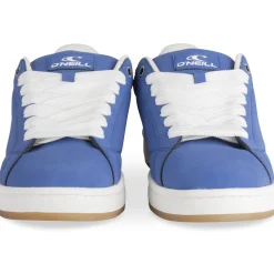 Baskets BLEU Homme Motif Uni Lacets