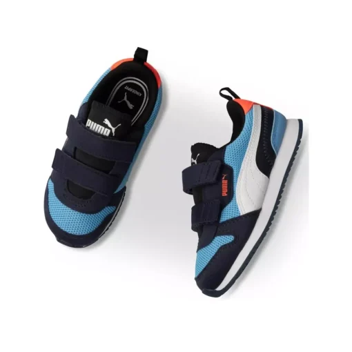 Baskets BLEU PUMA R78 Boy Inf