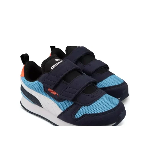 Baskets BLEU PUMA R78 Boy Inf