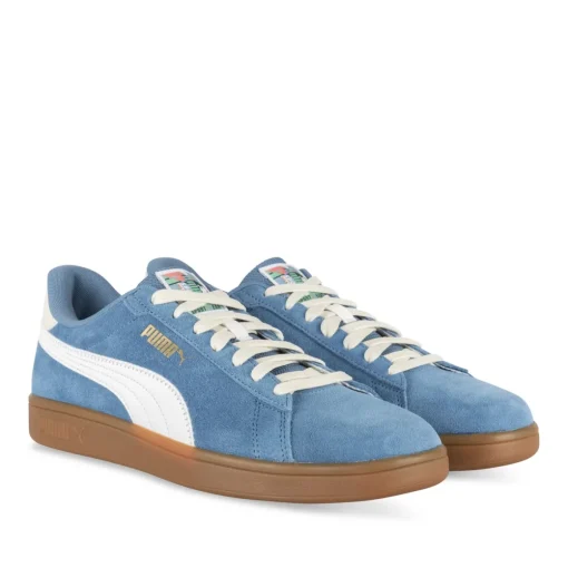 Baskets BLEU PUMA SMASH