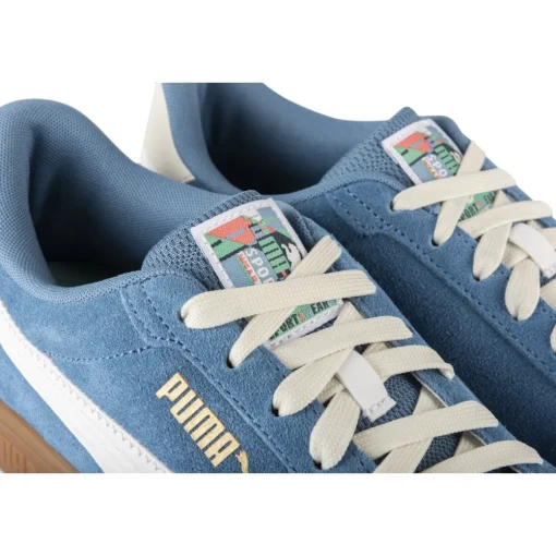 Baskets BLEU PUMA SMASH