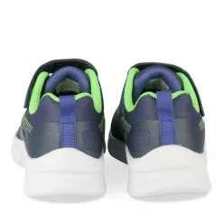 Baskets BLEU SKECHERS Microspec Texlor