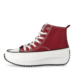 Baskets BORDEAUX Femme Motif Uni Lacets