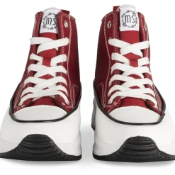 Baskets BORDEAUX Femme Motif Uni Lacets