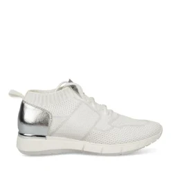 Baskets Chaussette BLANC Femme A Enfiler