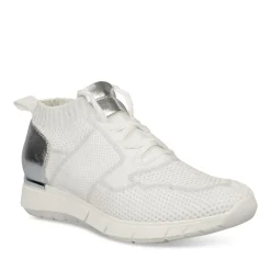 Baskets Chaussette BLANC Femme A Enfiler