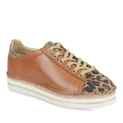 Baskets COGNAC Femme CUIR