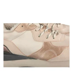 Baskets Dad Shoes BEIGE Femme Motif Uni Lacets