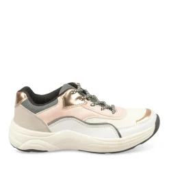 Baskets Dad Shoes BLANC Fille Lacets