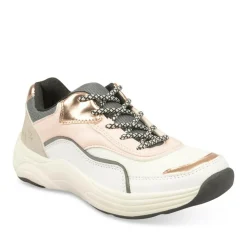 Baskets Dad Shoes BLANC Fille Lacets
