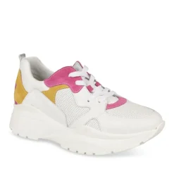 Baskets Dad Shoes BLANC Femme CUIR