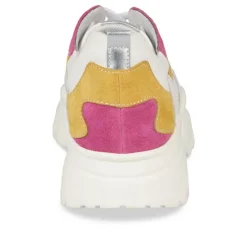 Baskets Dad Shoes BLANC Femme CUIR