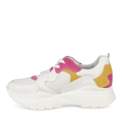 Baskets Dad Shoes BLANC Femme CUIR