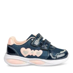 Baskets Dad Shoes BLEU Fille Motif Uni Scratch
