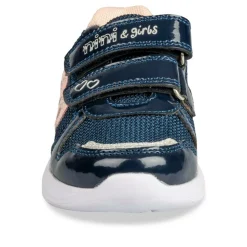 Baskets Dad Shoes BLEU Fille Motif Uni Scratch