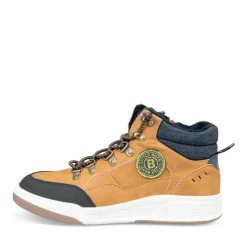 Baskets Fourré COGNAC Garçon Motif Uni Lacets