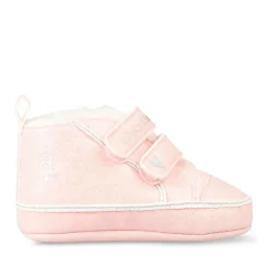 Baskets Fourré ROSE Fille Motif Uni Scratch