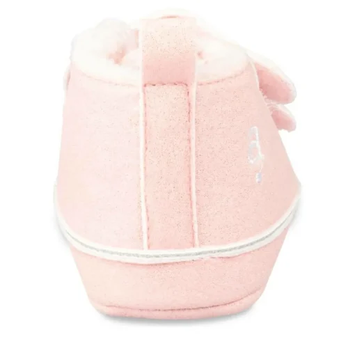 Baskets Fourré ROSE Fille Motif Uni Scratch
