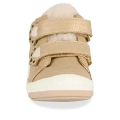 Baskets Fourré ROSE Fille Motif Animal Scratch