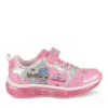 Baskets FUSCHIA Fille Motif Uni Scratch