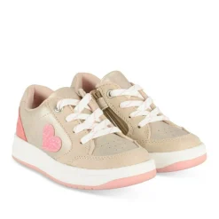 Baskets FUSCHIA Fille Motif Iridescent Lacets