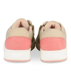 Baskets FUSCHIA Fille Motif Iridescent Lacets