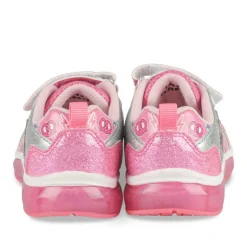 Baskets FUSCHIA Fille Motif Uni Scratch