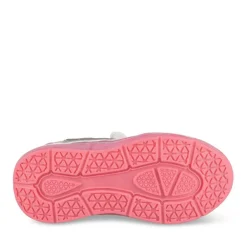 Baskets FUSCHIA Fille Motif Uni Scratch