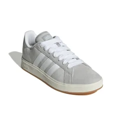 Baskets GRIS ADIDAS GRAND COURT