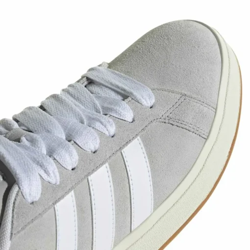 Baskets GRIS ADIDAS GRAND COURT