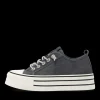 Baskets GRIS Femme Motif Uni A Enfiler