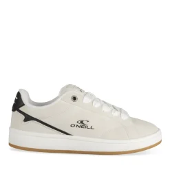 Baskets GRIS Femme Motif Uni Lacets