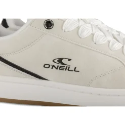 Baskets GRIS Femme Motif Uni Lacets