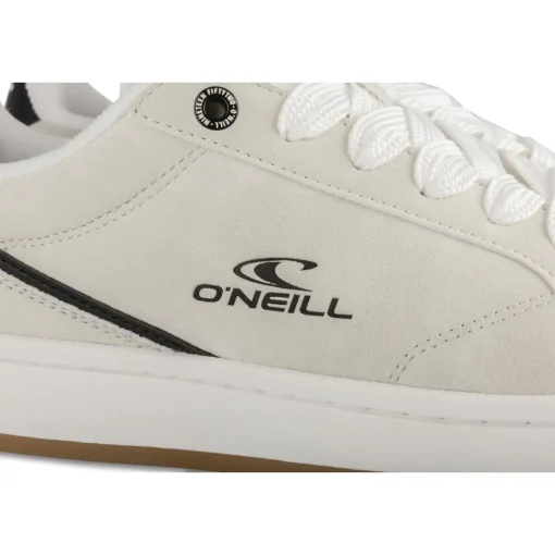 Baskets GRIS Femme Motif Uni Lacets