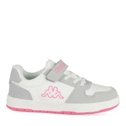Baskets GRIS Fille Motif Uni Scratch