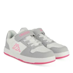 Baskets GRIS Fille Motif Uni Scratch