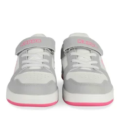 Baskets GRIS Fille Motif Uni Scratch