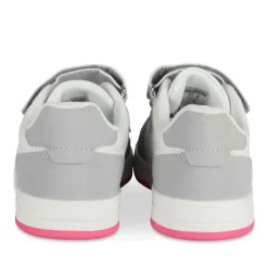 Baskets GRIS Fille Motif Uni Scratch