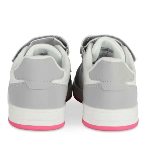 Baskets GRIS Fille Motif Uni Scratch