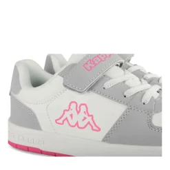 Baskets GRIS Fille Motif Uni Scratch